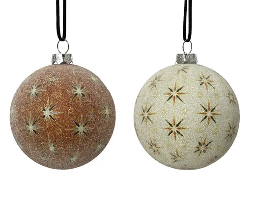 Sugared Star Bauble