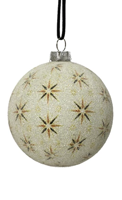 Sugared Star Bauble