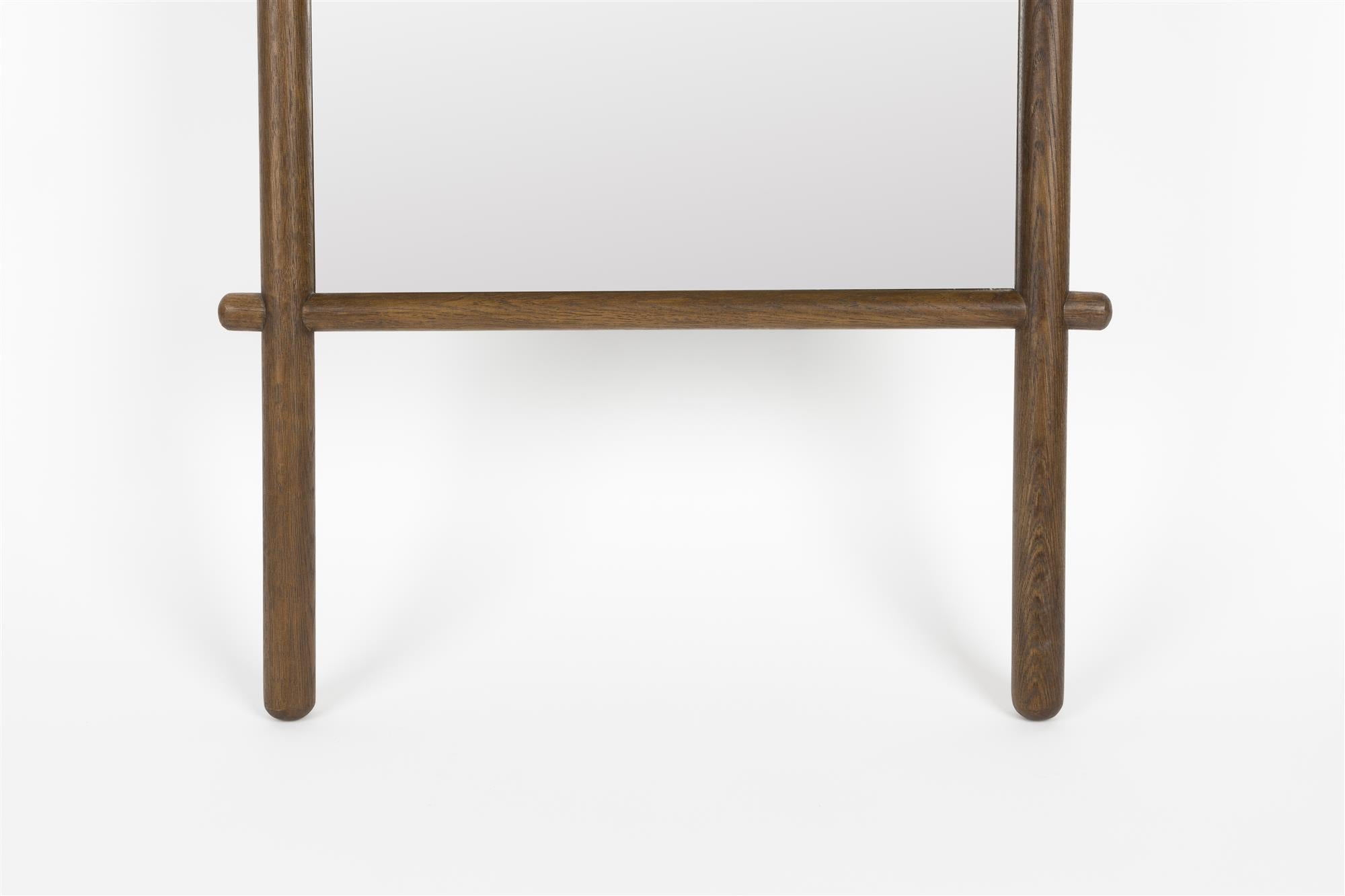 Walnut Leaner Mirror