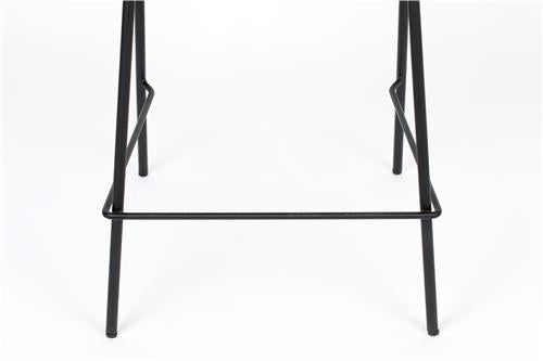 Counter Stool Jolien Black/Dark Grey