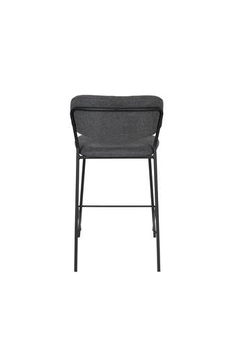 Counter Stool Jolien Black/Dark Grey