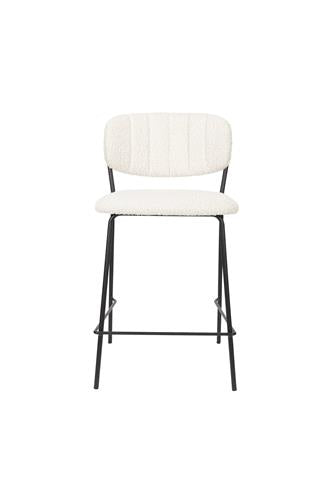 Counter Stool Jolien Black/Boucle