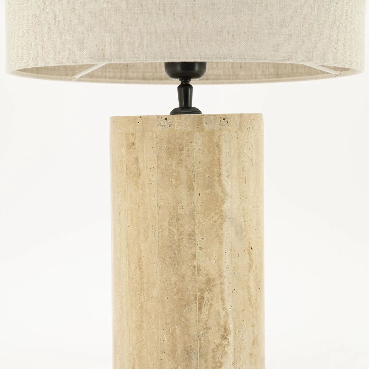 Travertine Table Lamp