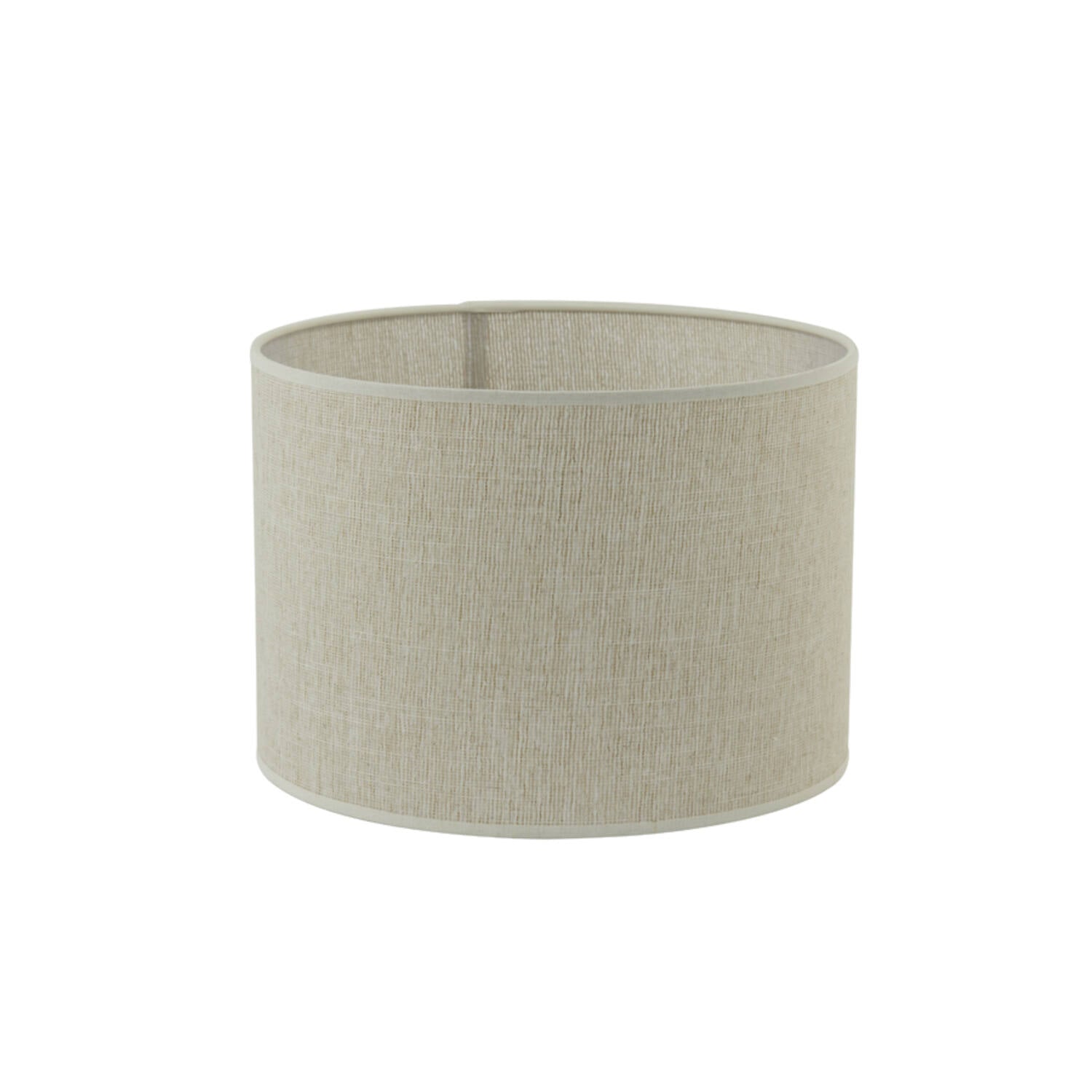 BAGLIO wood lamp with drum shade