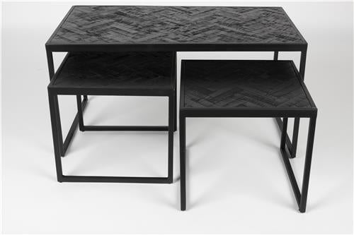 Parker Set of 3 Coffee & Side Tables