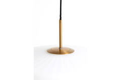 Pleat Glass Hanging Lamp