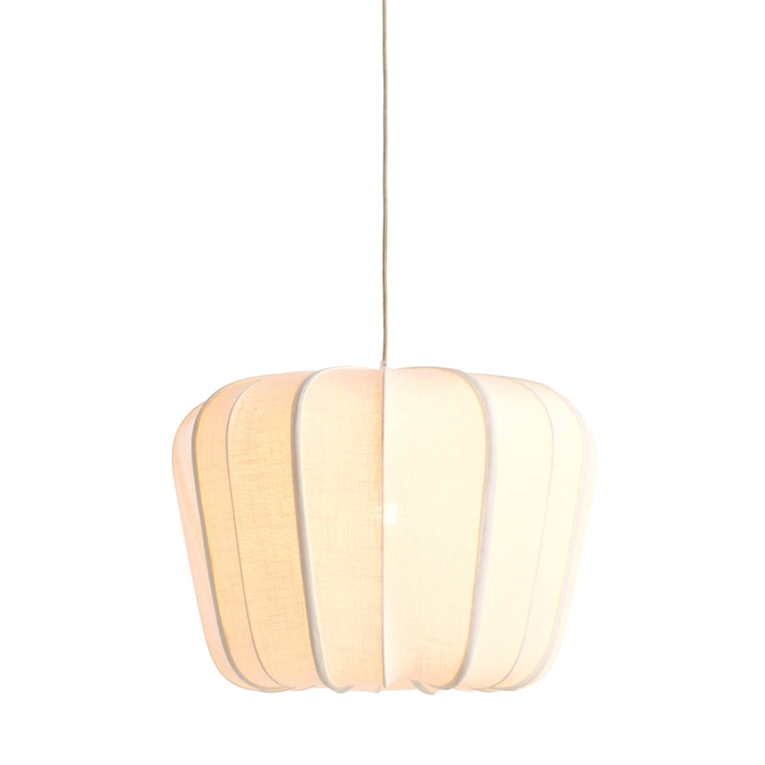 Hanging Pleated Light