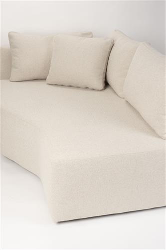 Celena Curved Sofa Sand