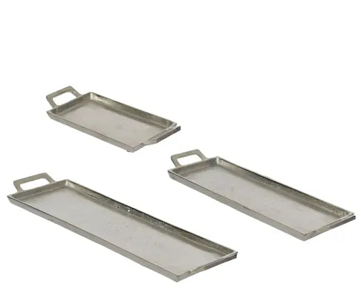 Silver Tray with Handles