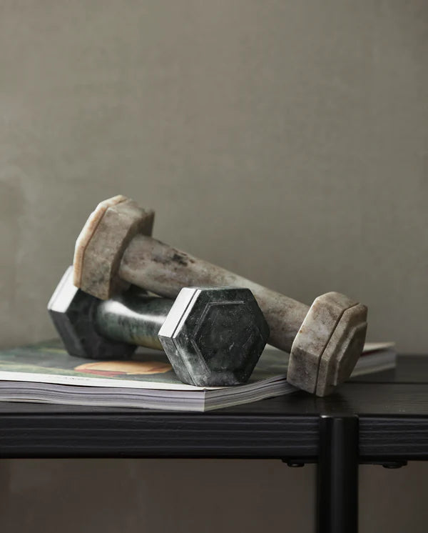 Green Marble DumbBell