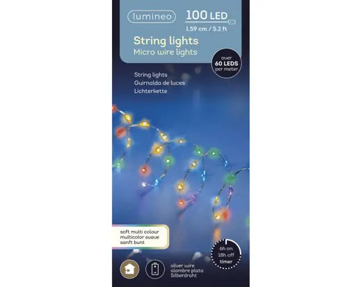 Pastel Colour String Lights