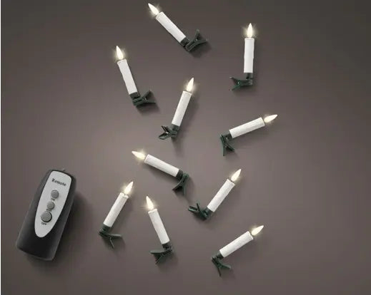 Set of 10 Candle Stick lights