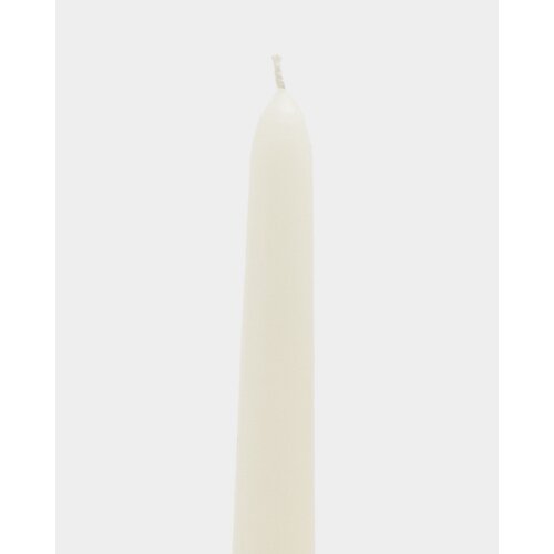 Tapered Ivory Dinner Candle