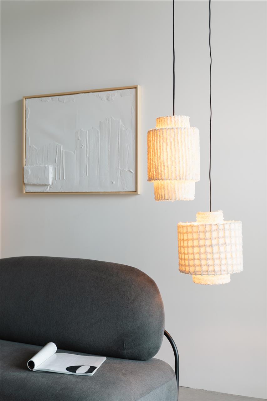 Cotton Weave Pendant