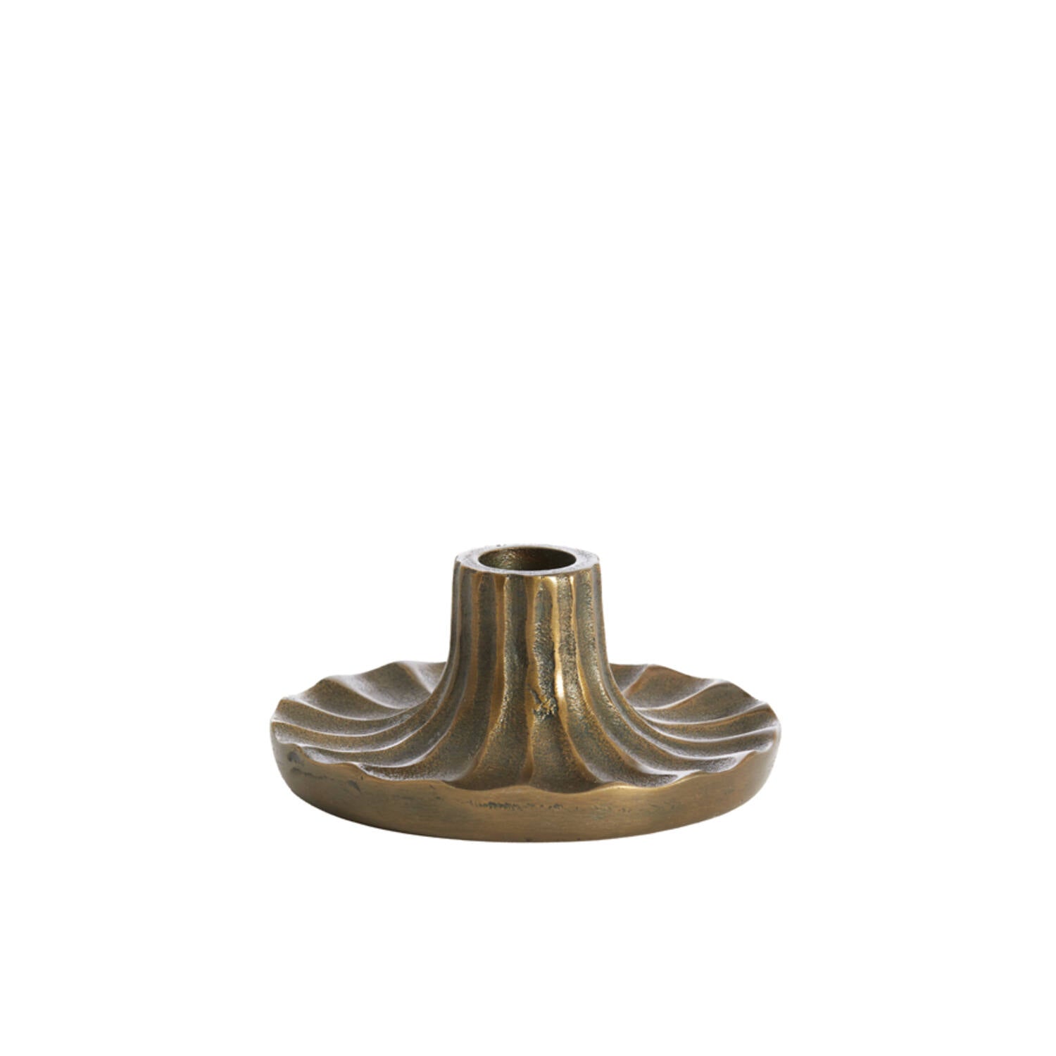 Merida antique bronze candle stick
