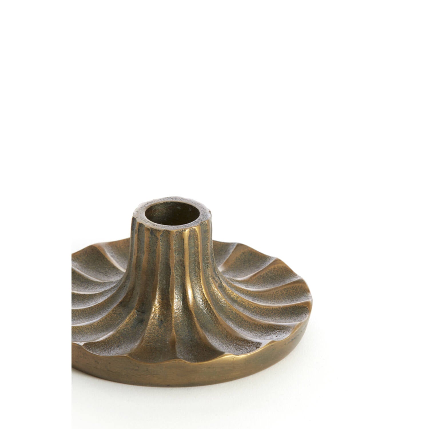 Merida antique bronze candle stick