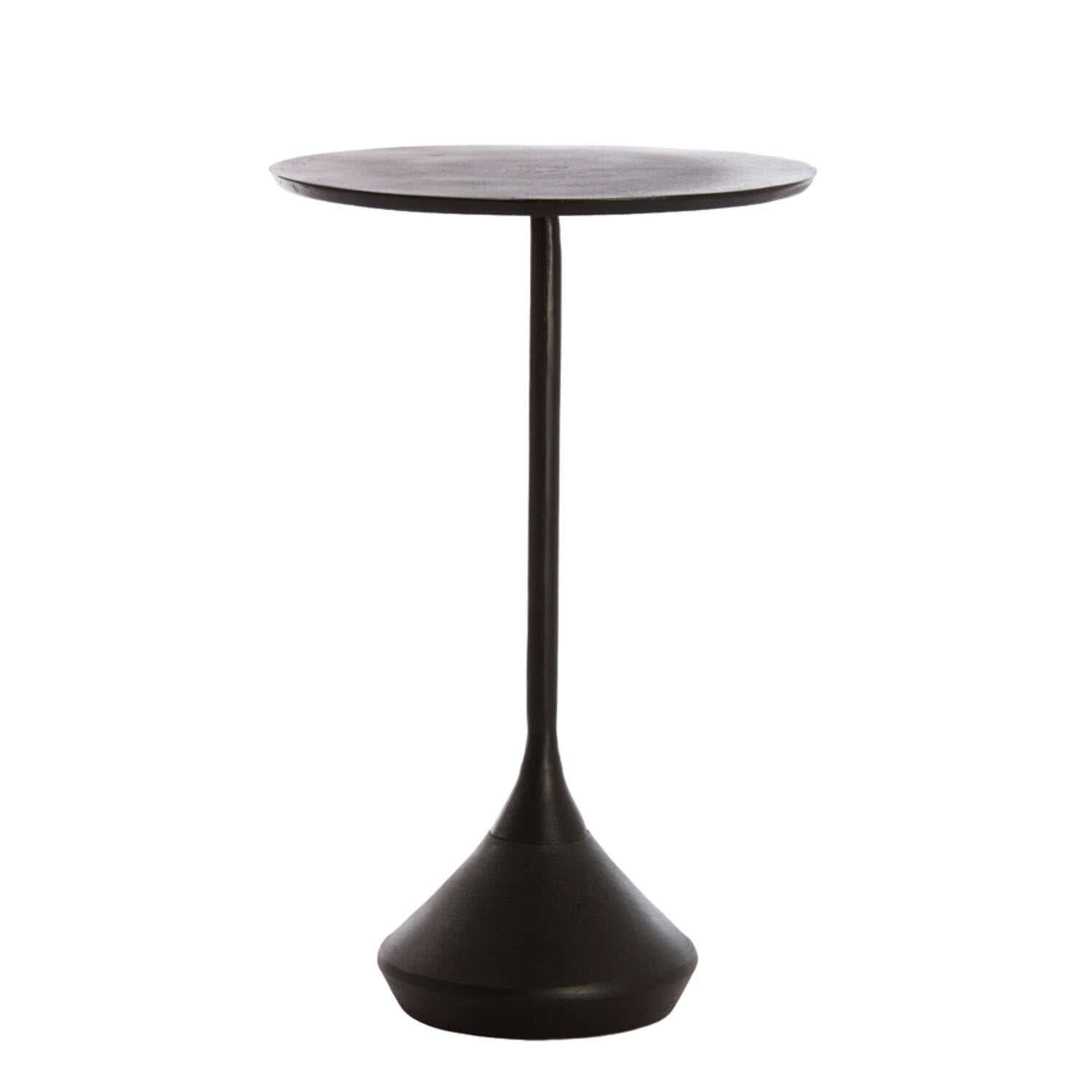 Side Table-Antique Lead Finish