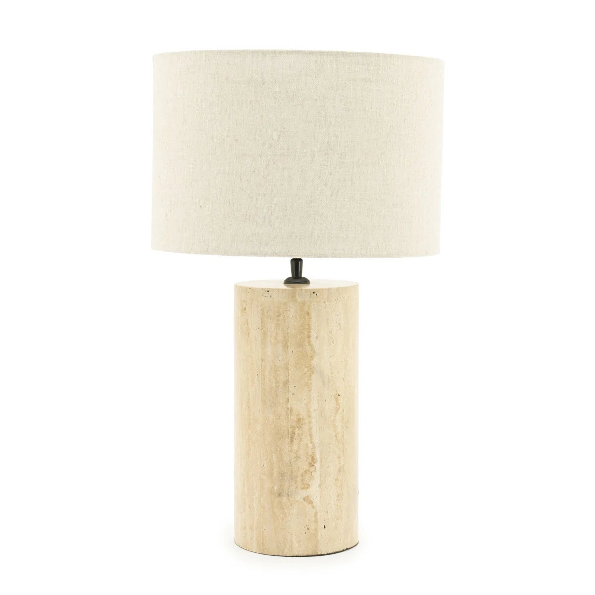 Travertine Table Lamp