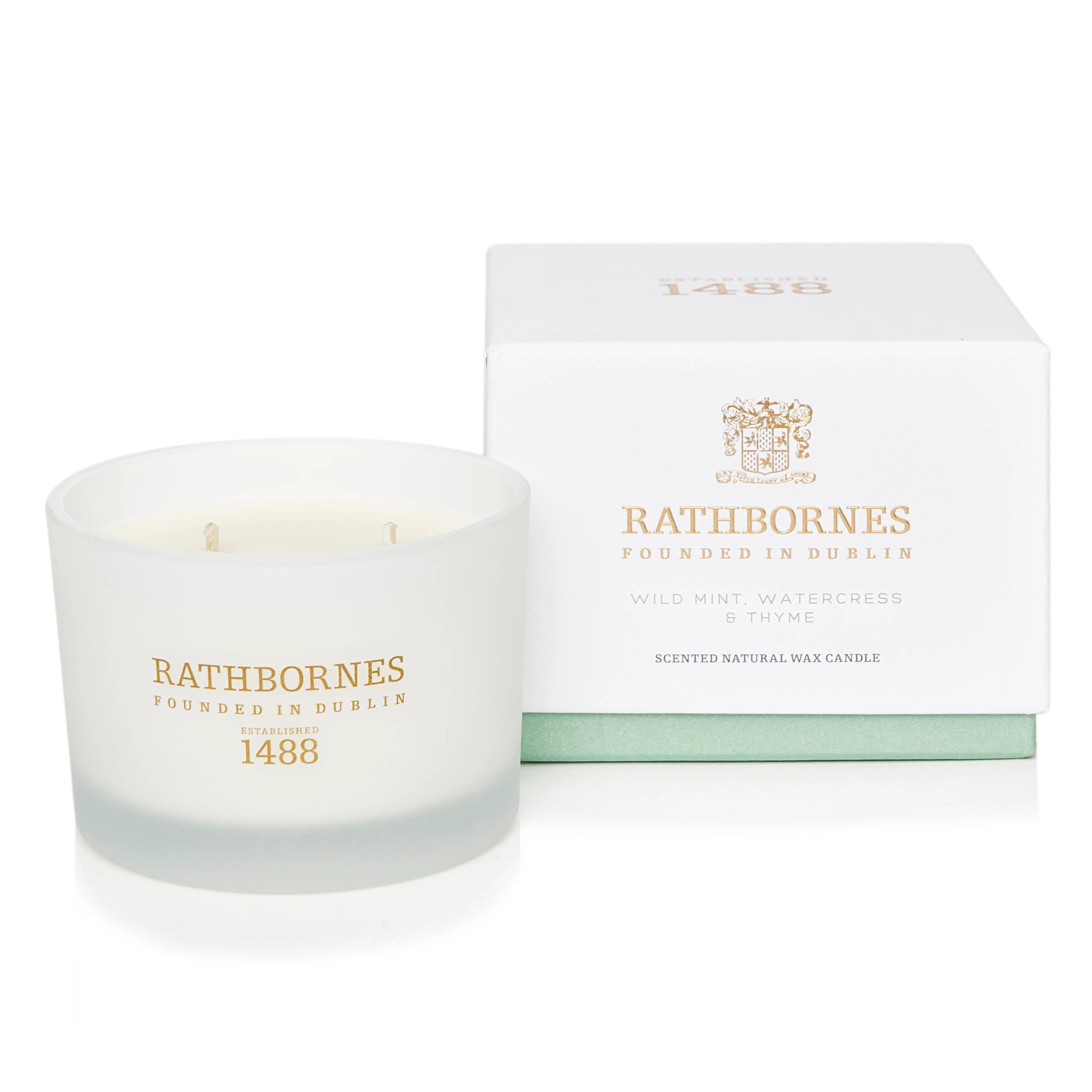 Rathbornes Classic Candle - Wild Mint, Watercress & Thyme