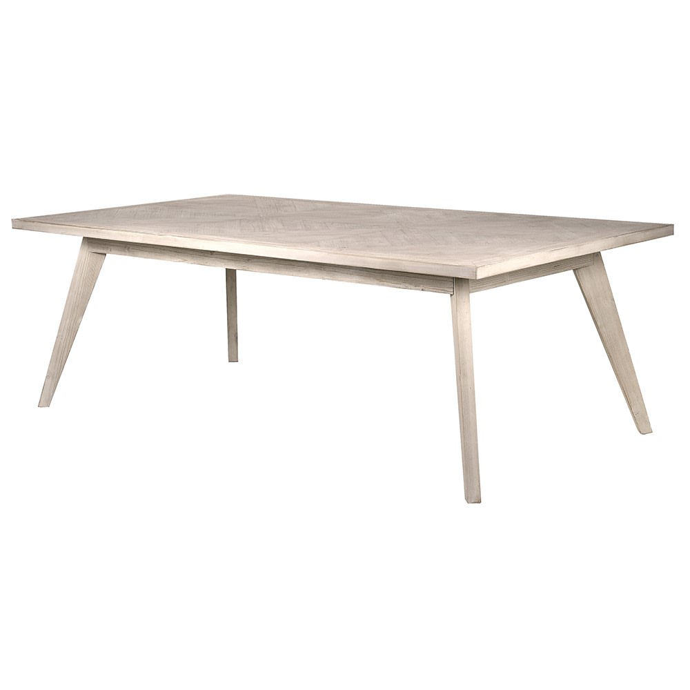 Washed Parquet Dining Table