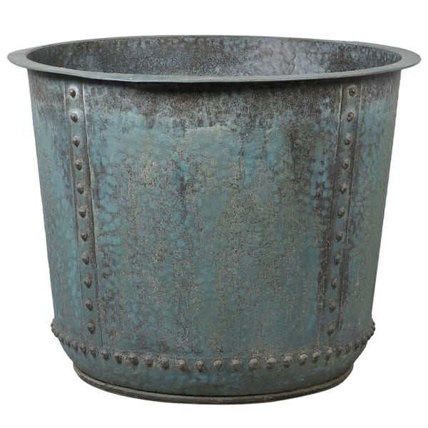 Xl Verdigris Iron Tub