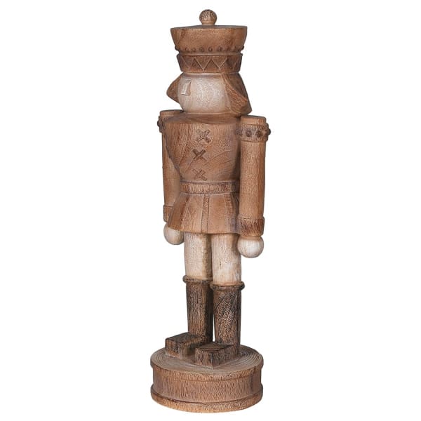 Wooden Effect Nutcracker