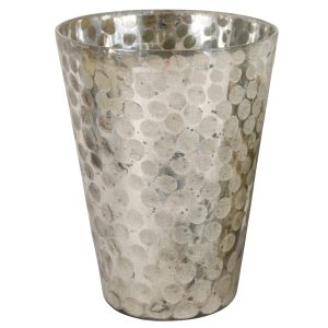 Antique Silver Hurricane/Vase