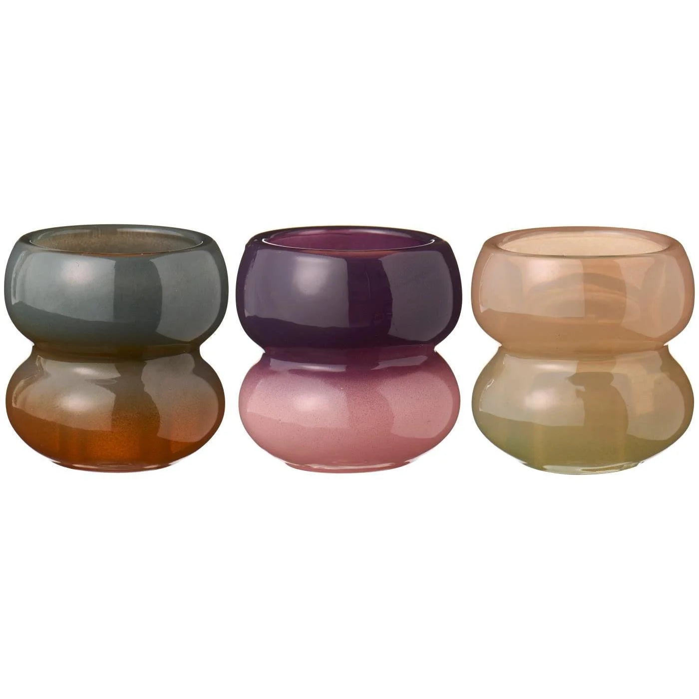 Glass Candle Holder 2 Way