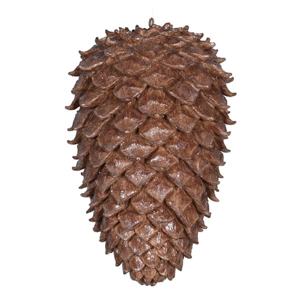 Hanging Glitter Pinecone-Large