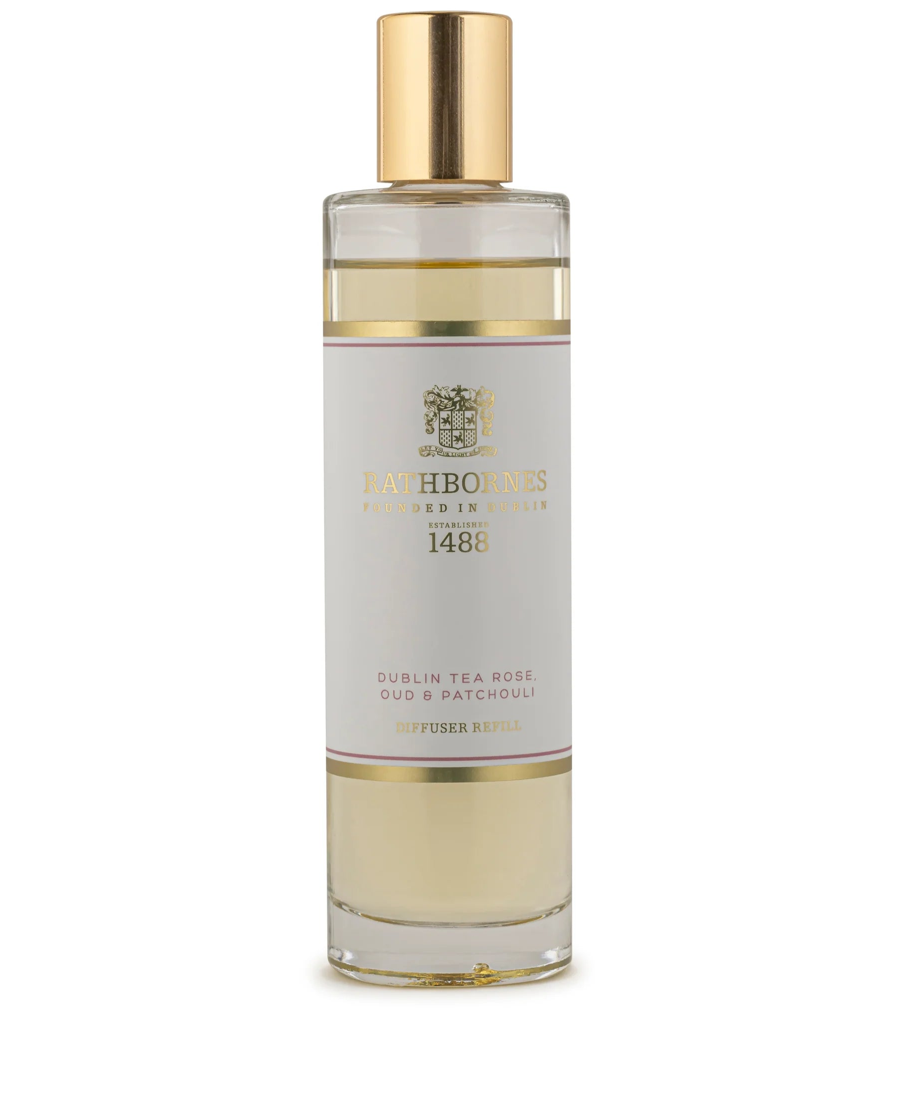 Rathbornes Diffuser Refill - Dublin Tea Rose, Oud & Patchouli