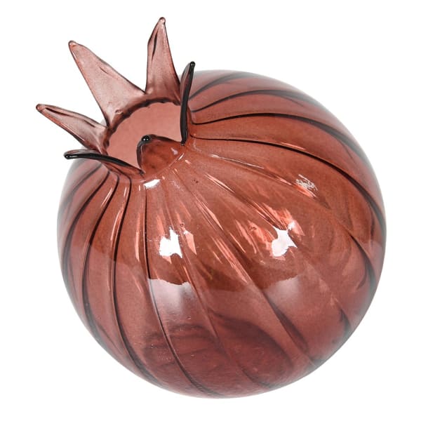 Glass Pomegranate Vase