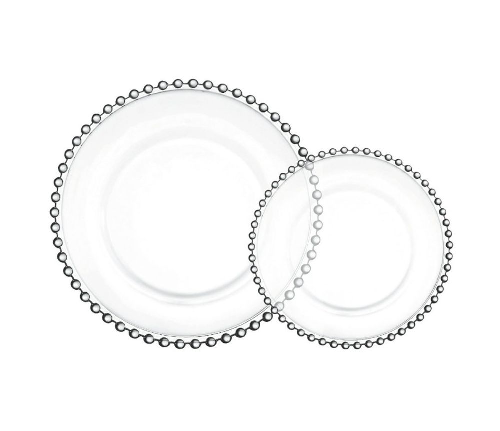 Glass Dessert Plate