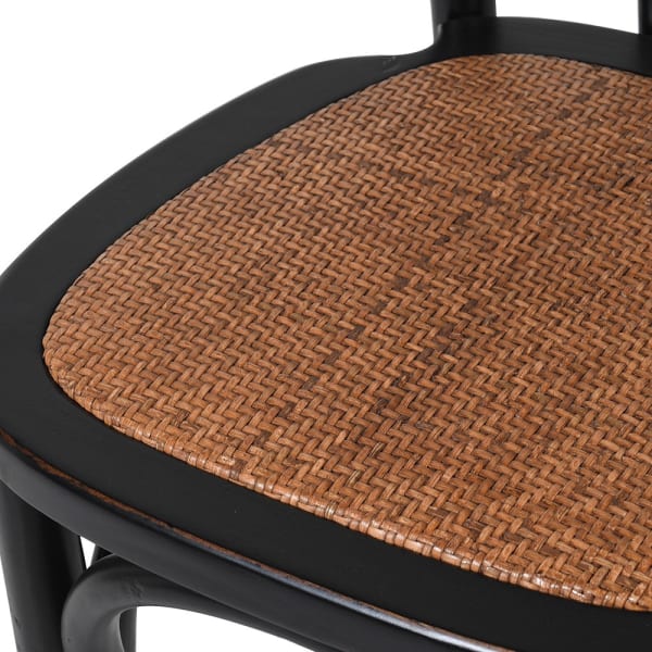 Black Bistro Dining Chair