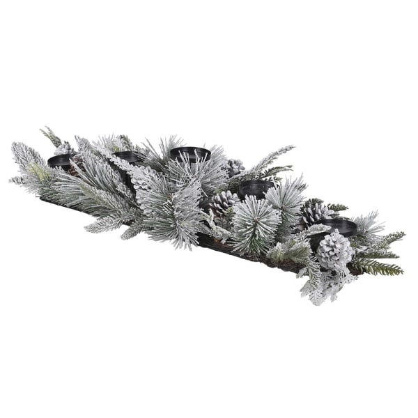 Snowy Pinecone Centerpiece