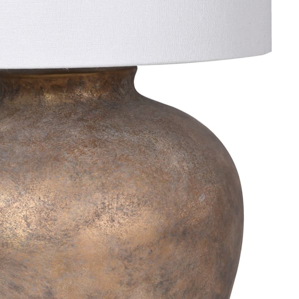 Golden Amber Lamp