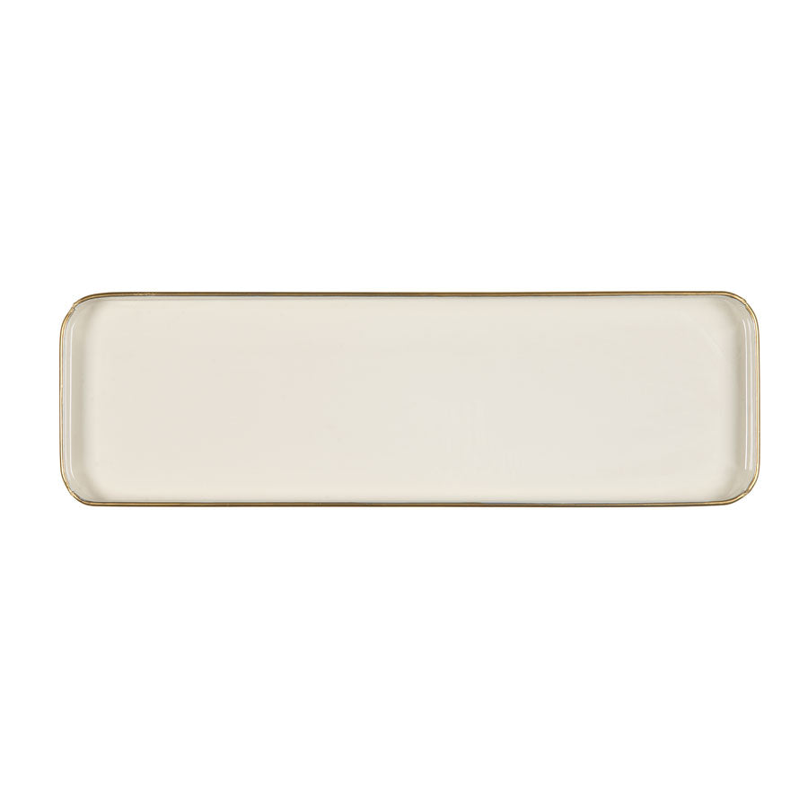 Oblong Tray-Cream
