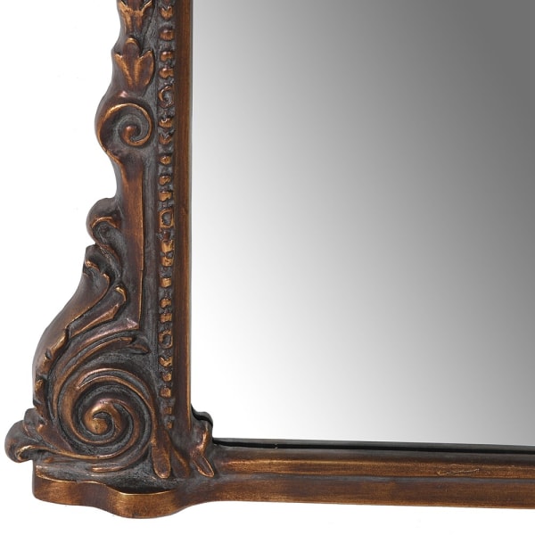 Ornate Over Mantle Mirror
