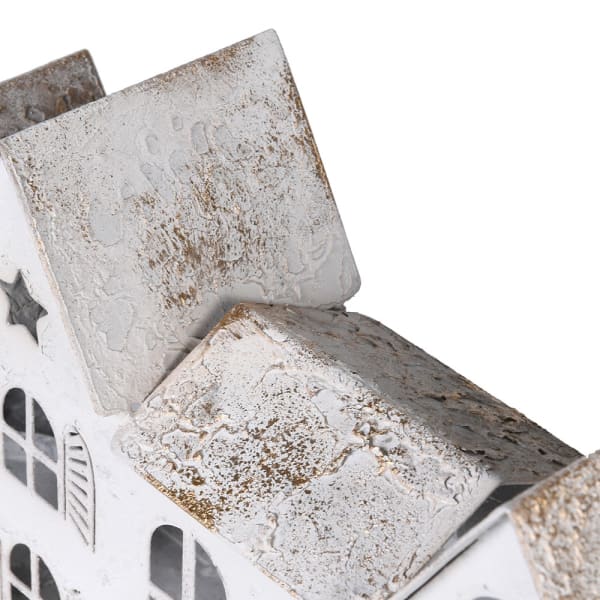 Metal House Candle Holder