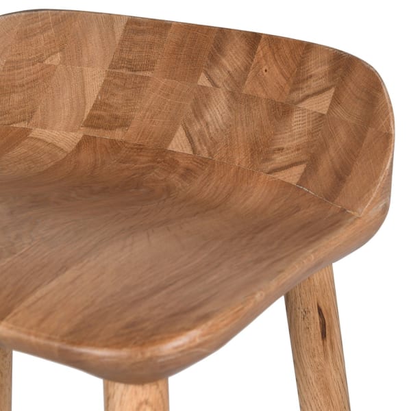 Weathered Oak Stool