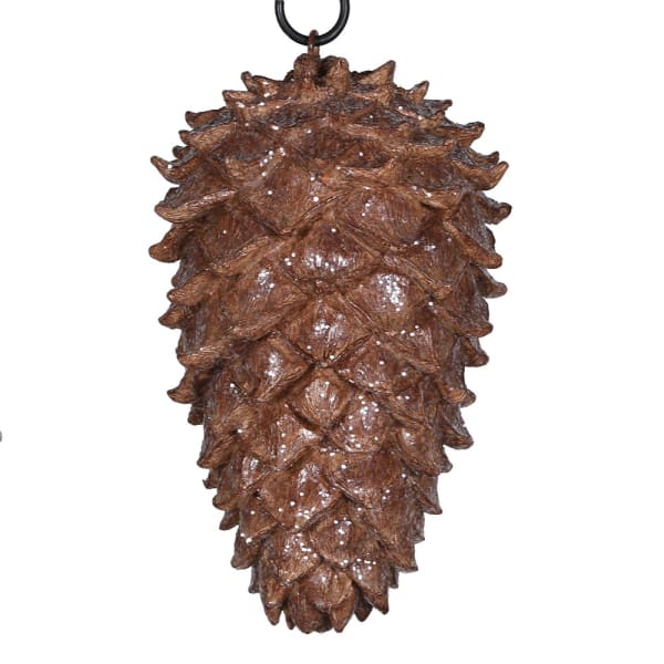 Hanging Glitter Pinecone- Sm
