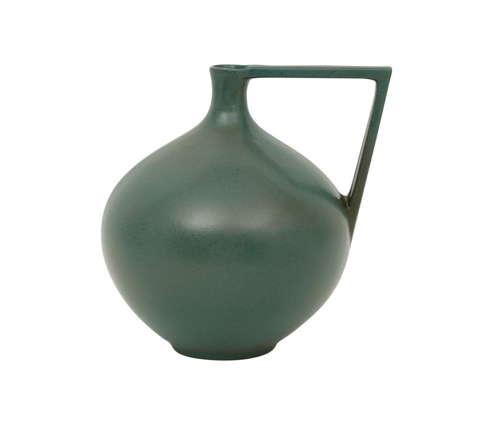 Vase With Handle Kepsou Green