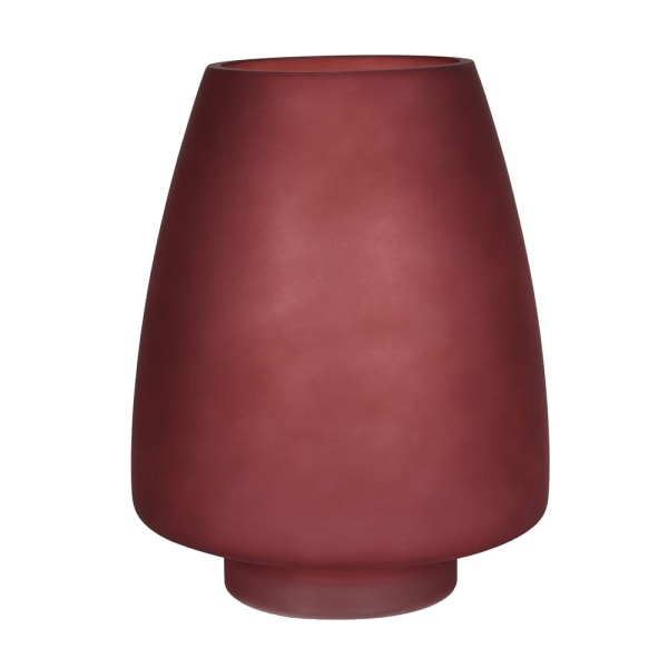 Smokey Barrel Vase