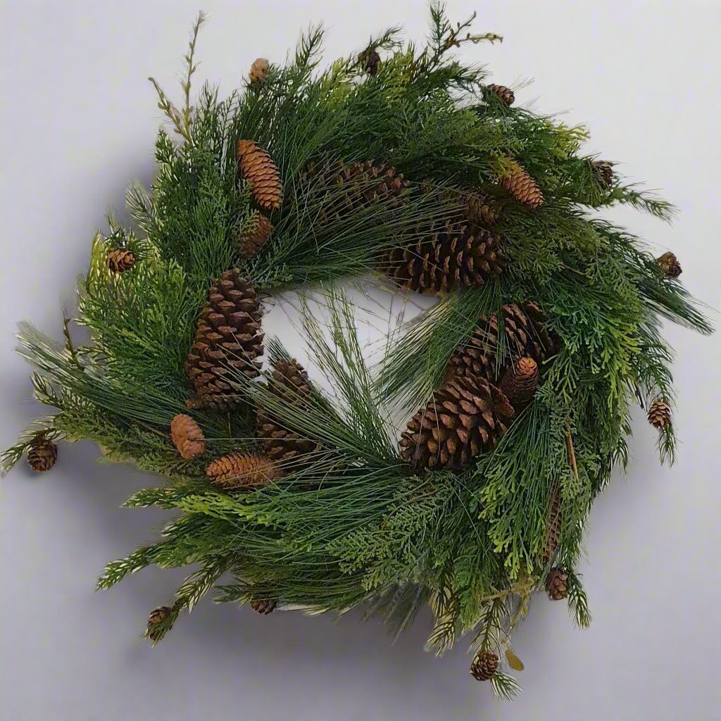 Pinecone & Pineneedle Wreath