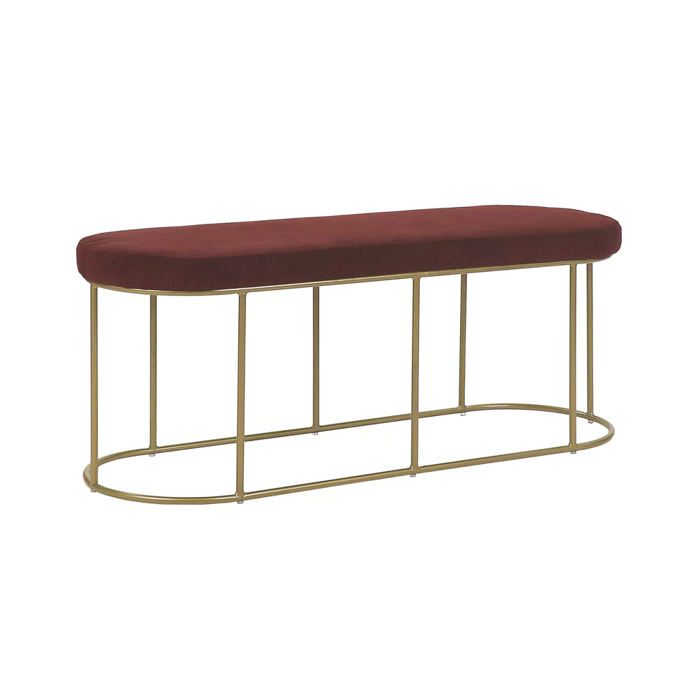 Wine Oval Bench