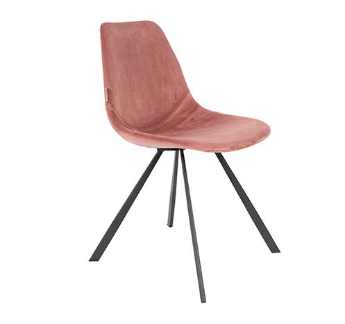 Franky Dining Chair in Velvet