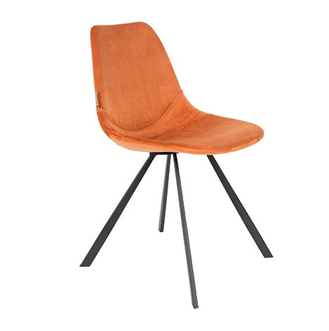 Franky Dining Chair in Velvet
