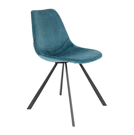 Franky Dining Chair in Velvet