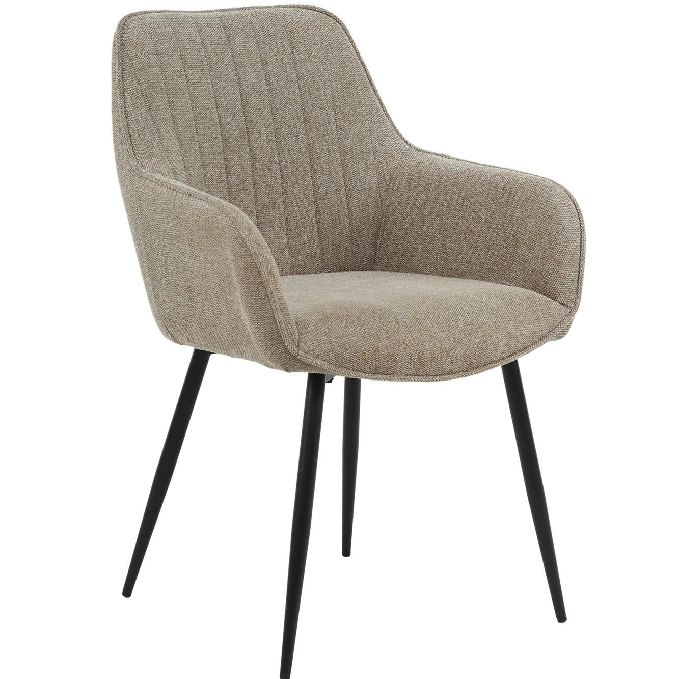 Taupe chair Maud