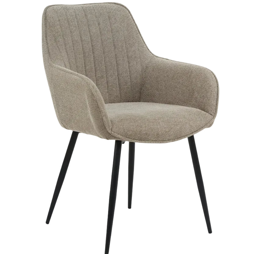 Taupe chair Maud