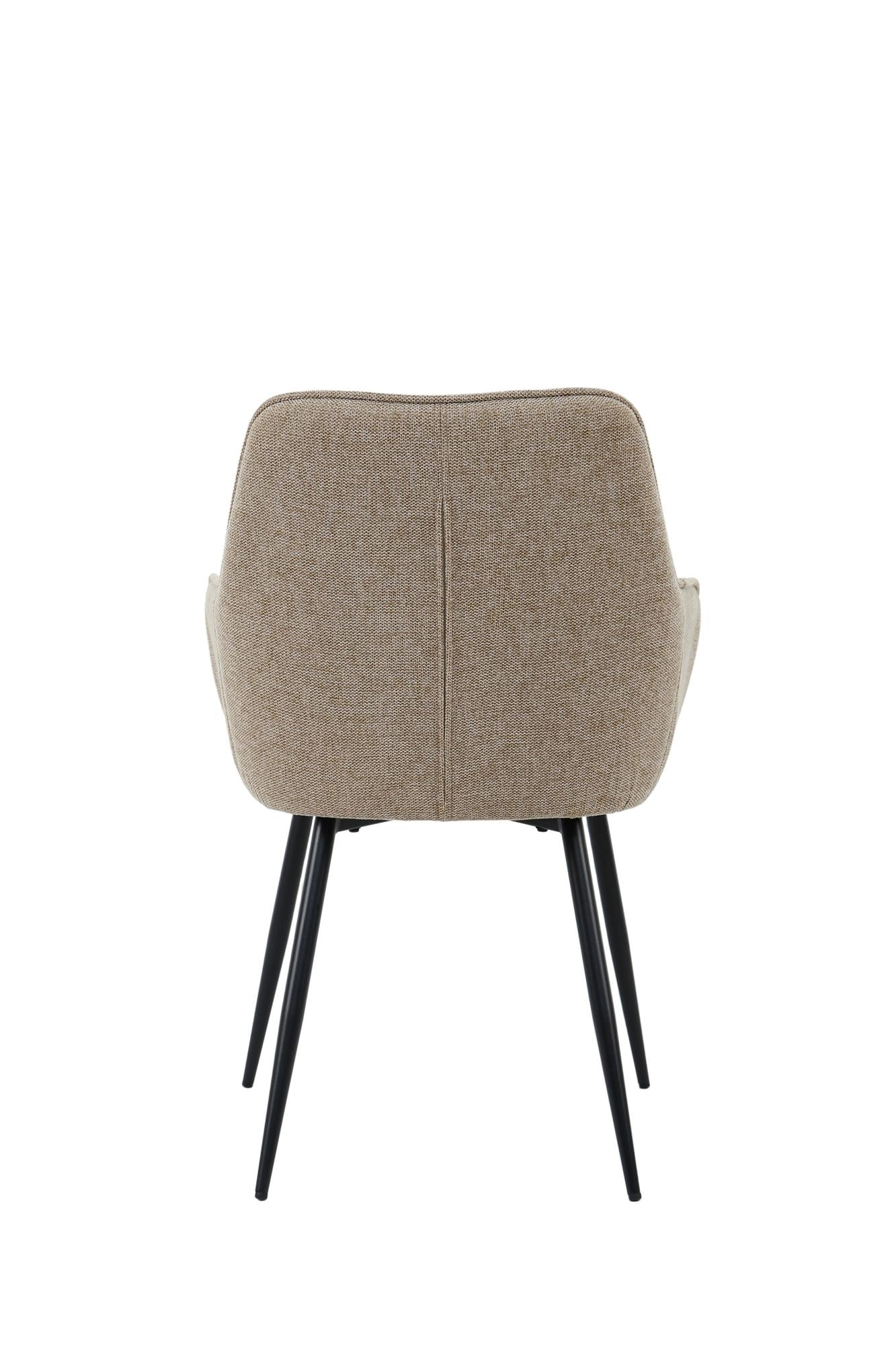 Taupe chair Maud